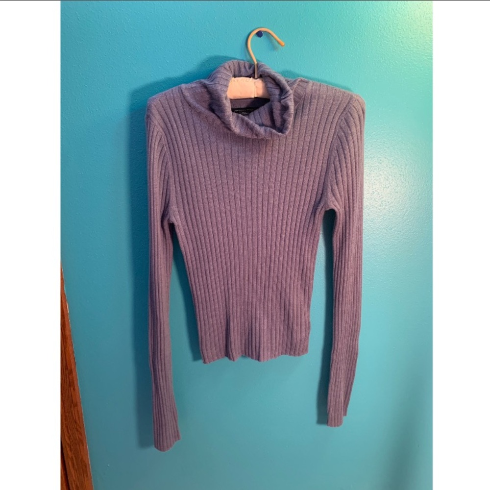 American eagle blue turtle neck